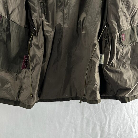 TravelSmith Travel Jacket Mens M Lightweight Sport Coat Pockets Adjustable Olive - Picture 11 of 15